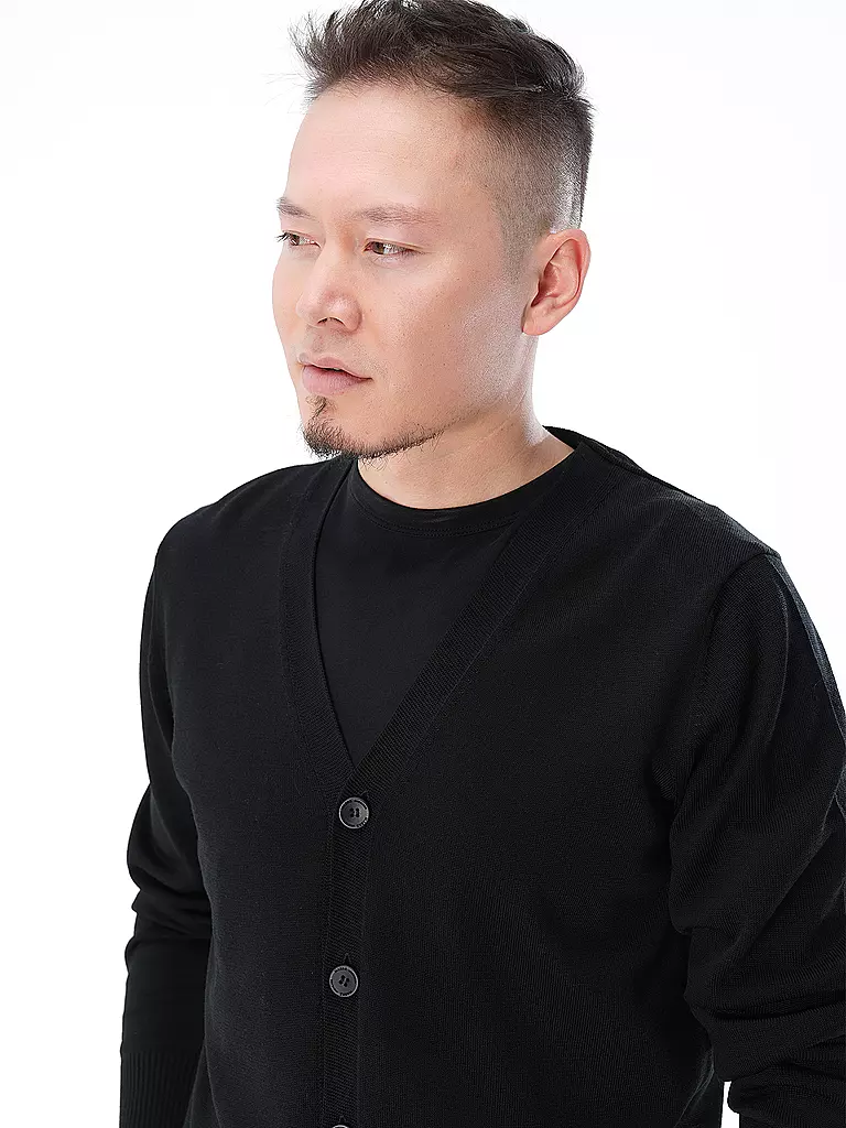 MAERZ | Cardigan | dunkelblau