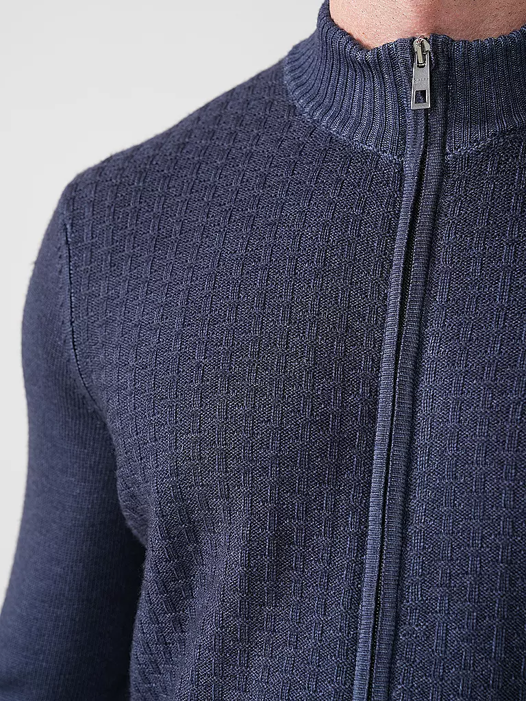 MAERZ | Cardigan | dunkelblau