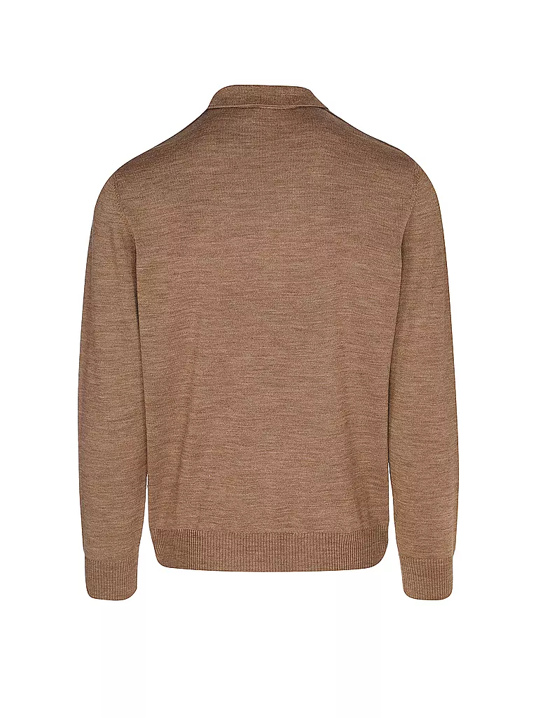 MAERZ | Polo-Pullover | dunkelgrün