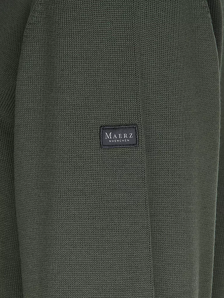 MAERZ | Polo-Pullover | grün