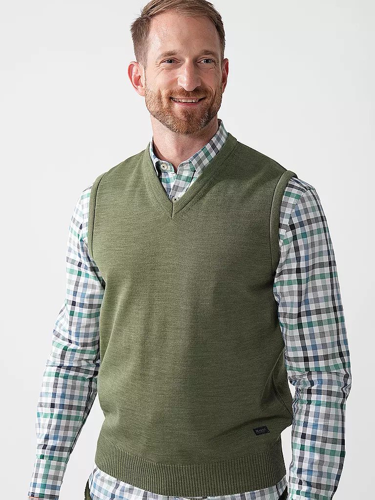 MAERZ | Pullunder  | olive