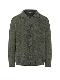 MAERZ | Strickjacke | dunkelgrün