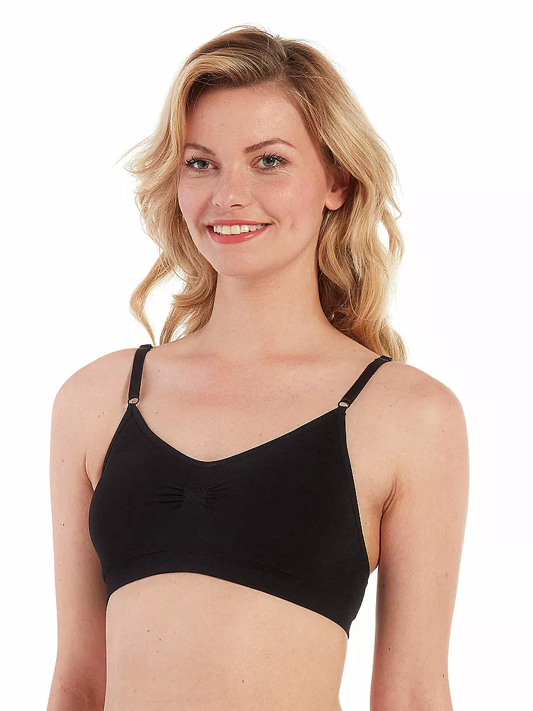 MAGIC BODYFASHION | Bustier - Comfort Bra (Black) | schwarz