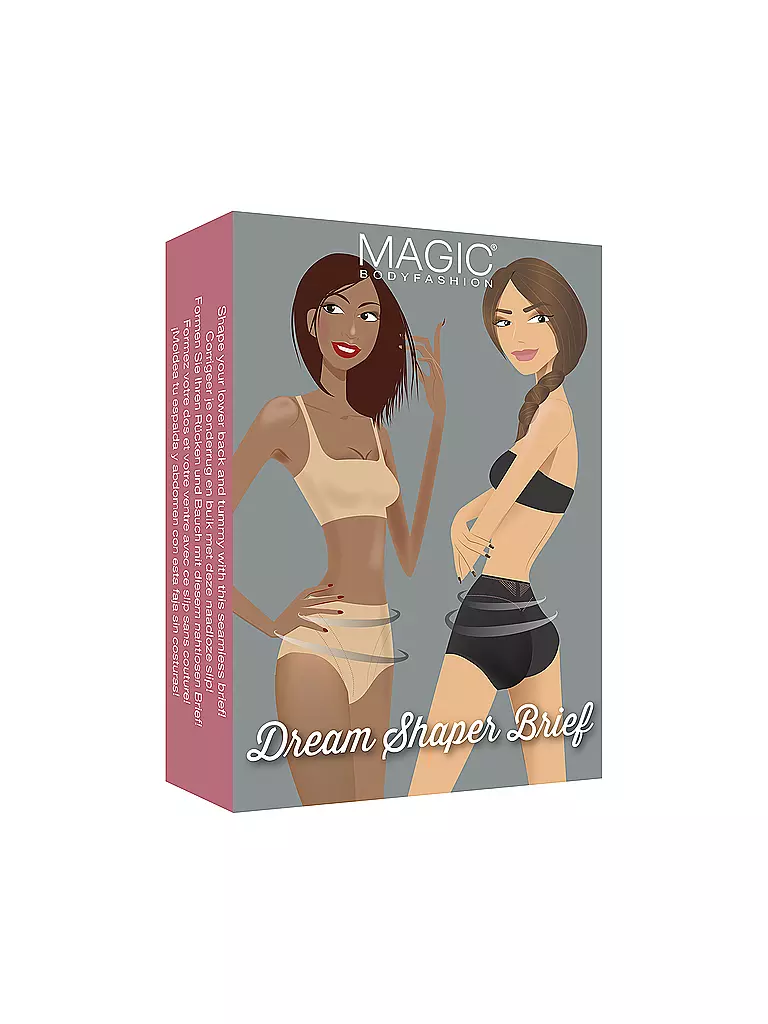 MAGIC BODYFASHION | Shapehose DREAM SHAPER latte | schwarz