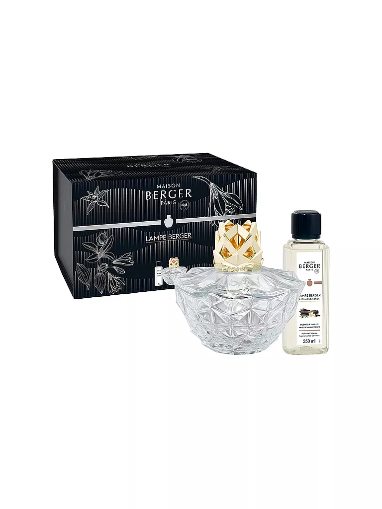 MAISON BERGER PARIS | Duftset Falcon KALI TRANSPARENTE Spendeur Vanillee | transparent