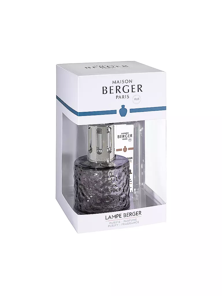 MAISON BERGER PARIS | Lampe Berger Set  MIRAGE NOIRE +250ml Splendeur Vanil | blau