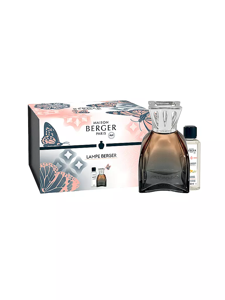 MAISON BERGER PARIS | Lampe Berger Set FLACON LILLY VERT +250ml Fleur D' Oranger | beere