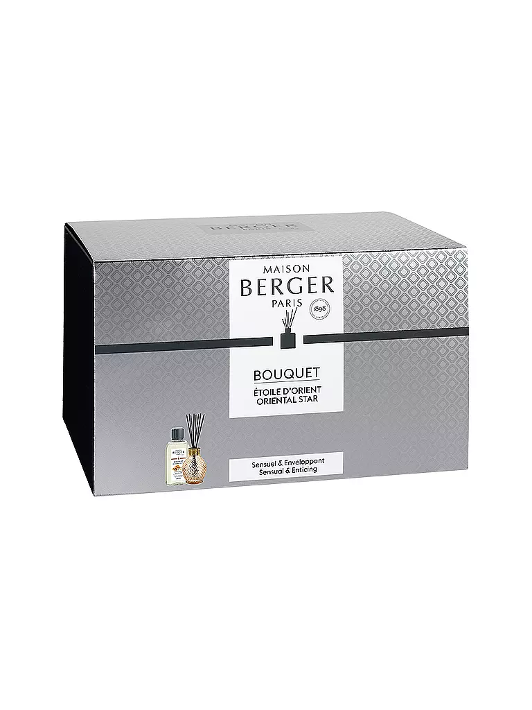 MAISON BERGER PARIS | Raumduft Diffuser Originelle Honig + 200 ml Orientalischer Traum | beige