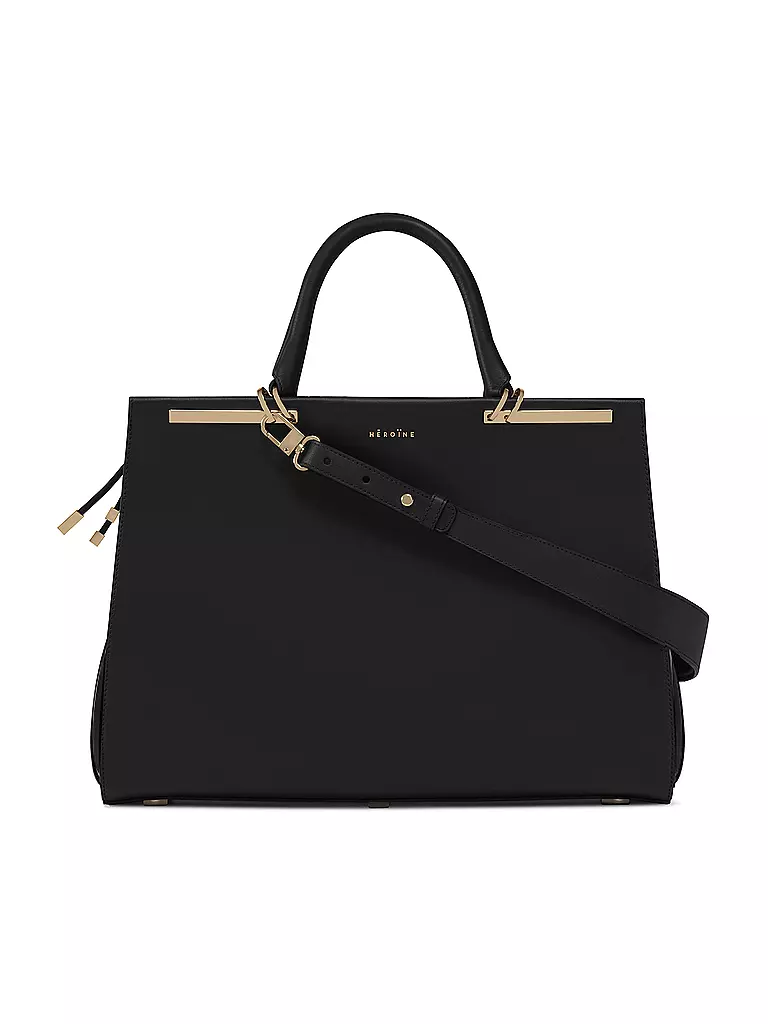 MAISON HEROINE | Ledertasche "Claire 13" | schwarz