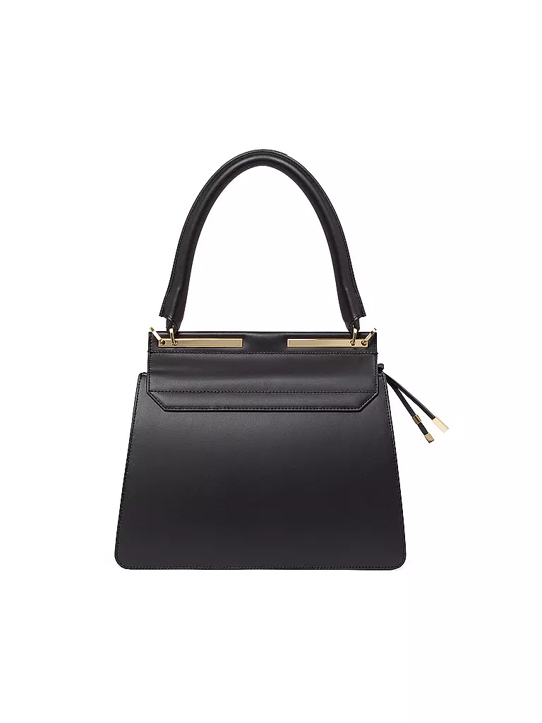 MAISON HEROINE | Ledertasche "Marlene Tablet" | schwarz
