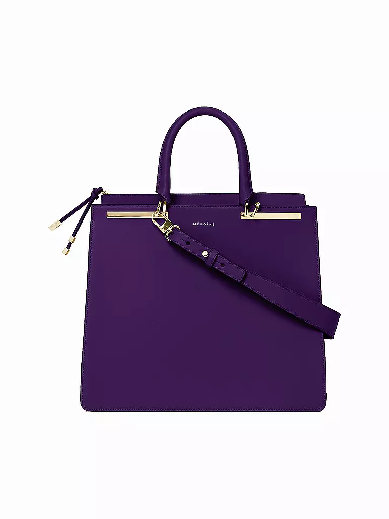 MAISON HEROINE | Ledertasche "Sophie 13" | lila