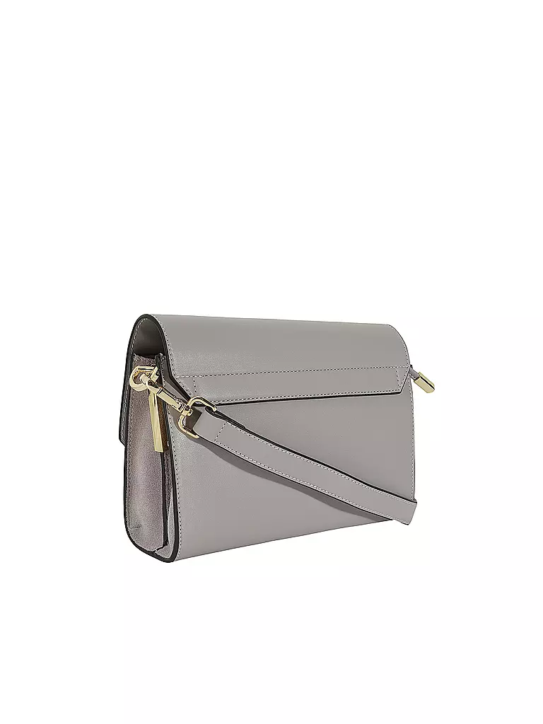 MAISON HEROINE | Ledertasche - Umhängetasche Lilia Tablet | grau