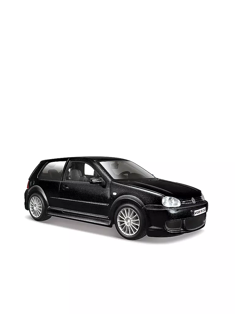 MAISTO | Modellfahrzeug - 1:24 VW Golf R32 Matt Schwarz | schwarz