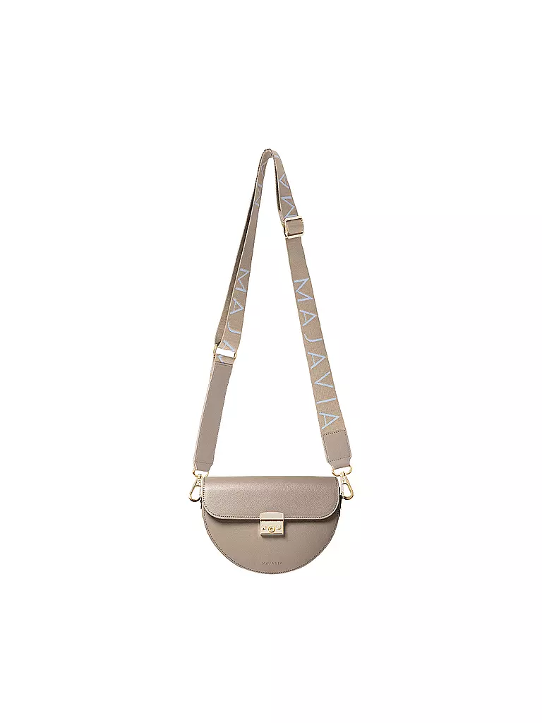 MAJAVIA | Ledertasche - Mini Bag | beige