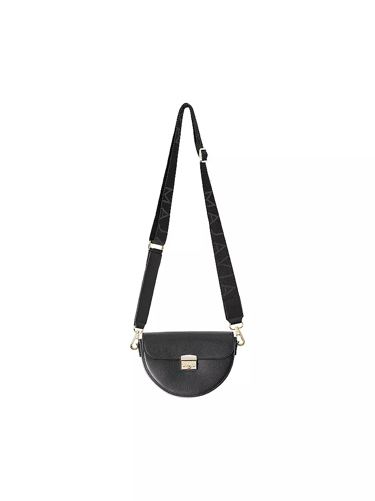 MAJAVIA | Ledertasche - Mini Bag | schwarz