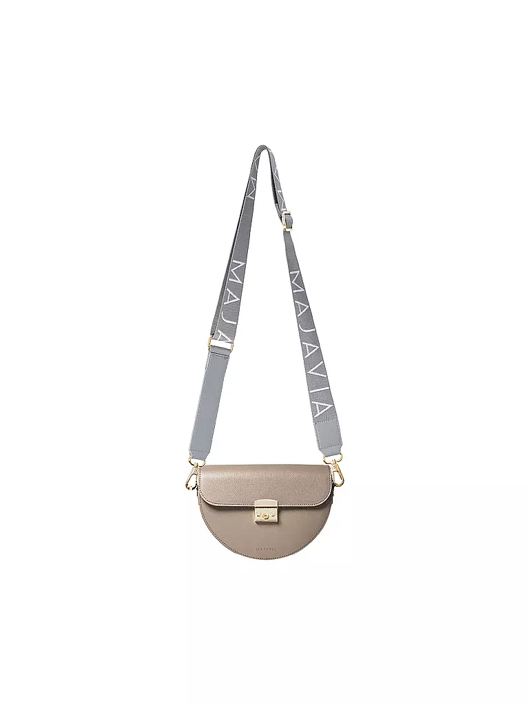 MAJAVIA | Ledertasche - Mini Bag | beige