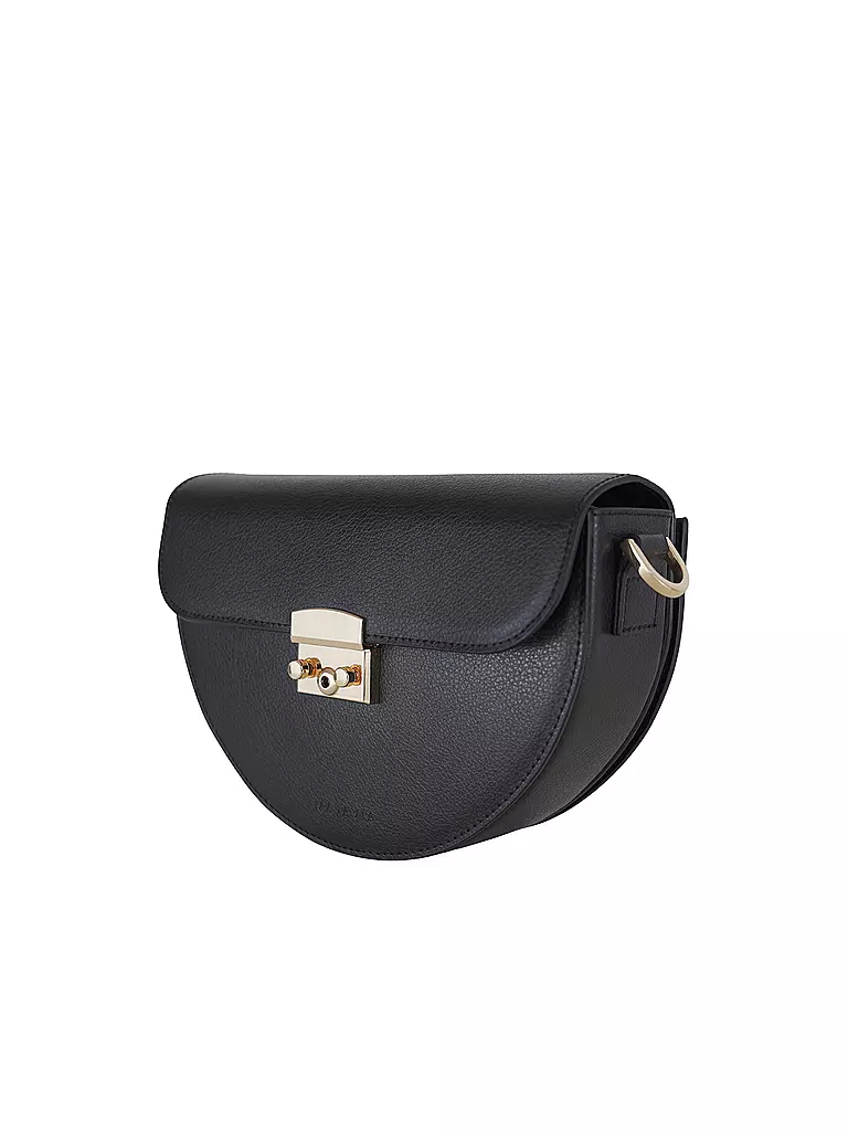 MAJAVIA | Ledertasche - Mini Bag | schwarz