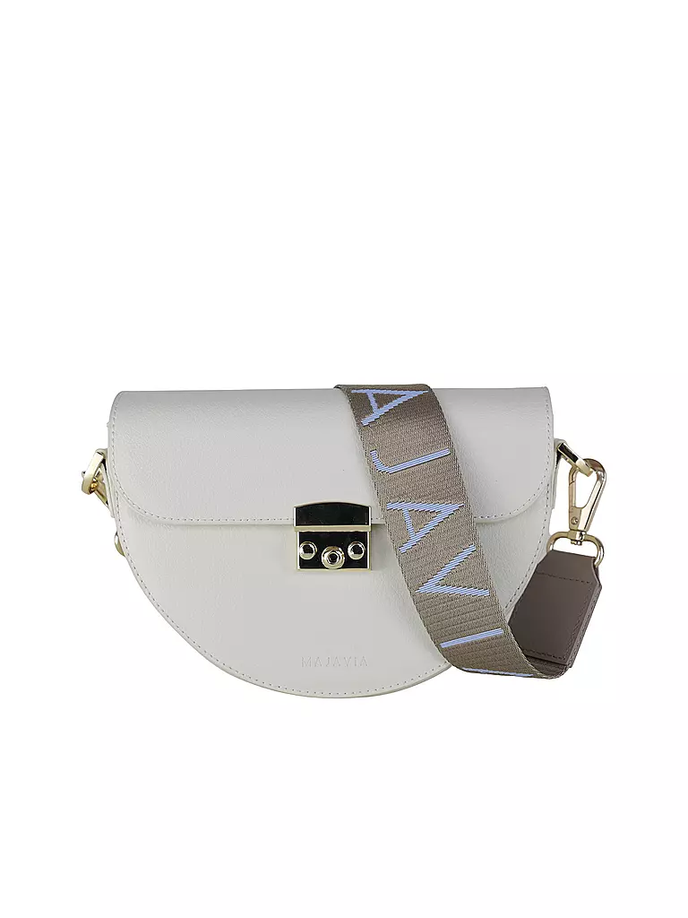 MAJAVIA | Ledertasche - Mini Bag | grau