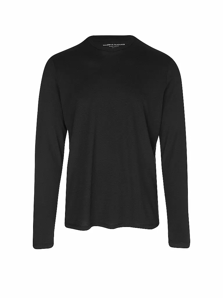 MAJESTIC FILATURES | Langarmshirt | schwarz