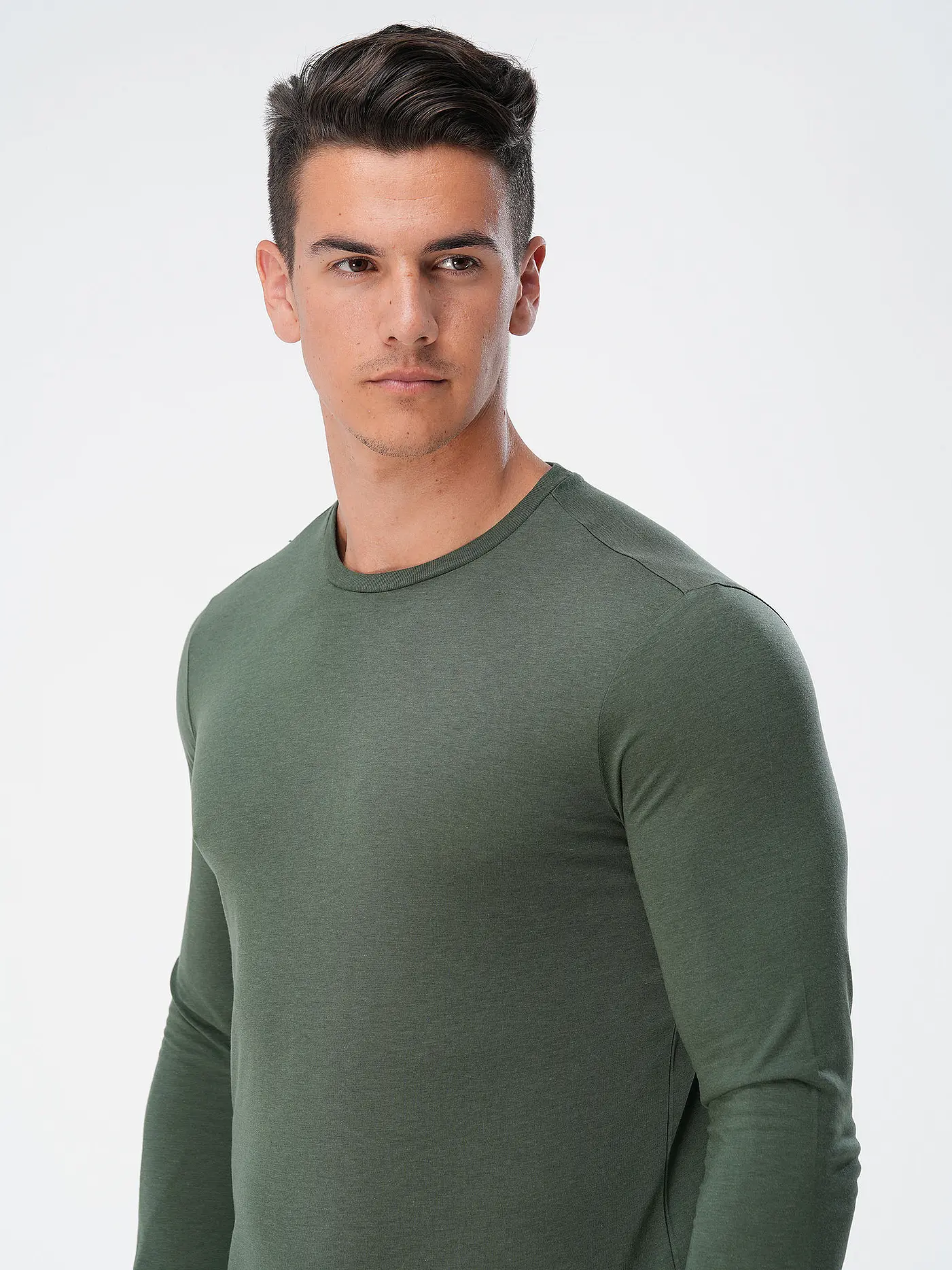 MAJESTIC FILATURES | Langarmshirt | dunkelgrün