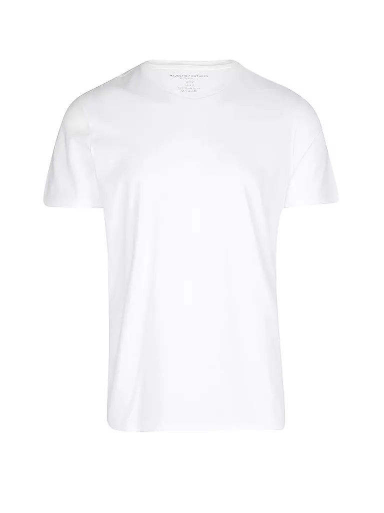 MAJESTIC FILATURES | T-Shirt  | weiss