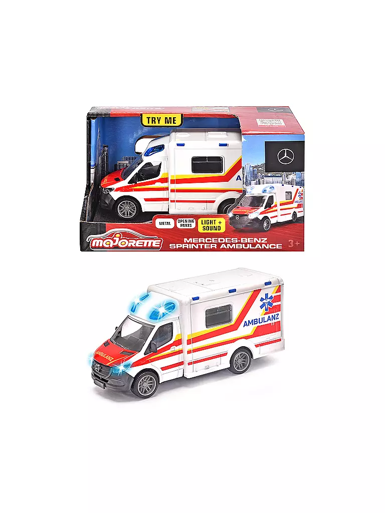 MAJORETTE | Mercedes-Benz Sprinter Ambulance | keine Farbe