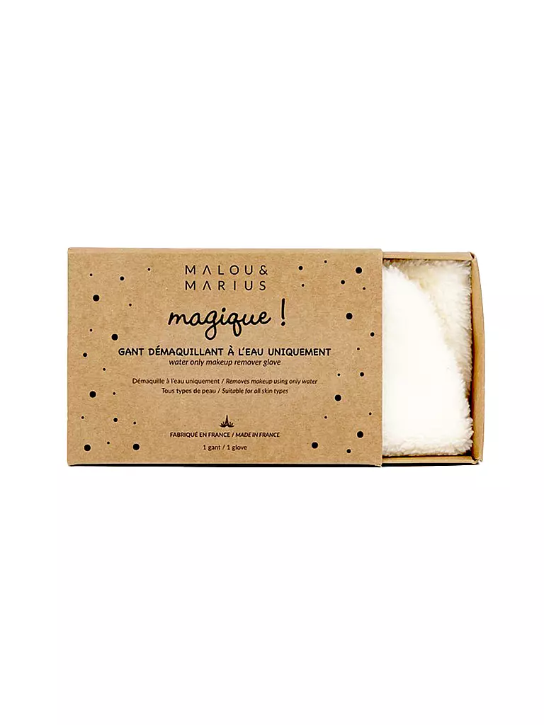 MALOU & MARIUS | Glove Make Up Remover | Weiss