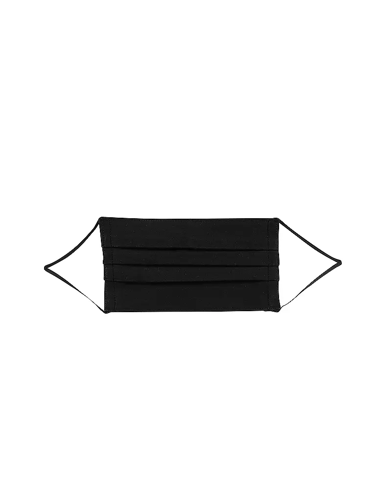 MANUEL ESSL DESIGN | Mund-Nasen-Maske " All Black " | schwarz