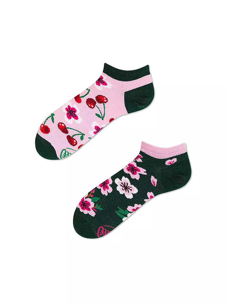 MANY MORNINGS | Damen Sneaker Socken CHERRY BLOSSOM rosa | rosa