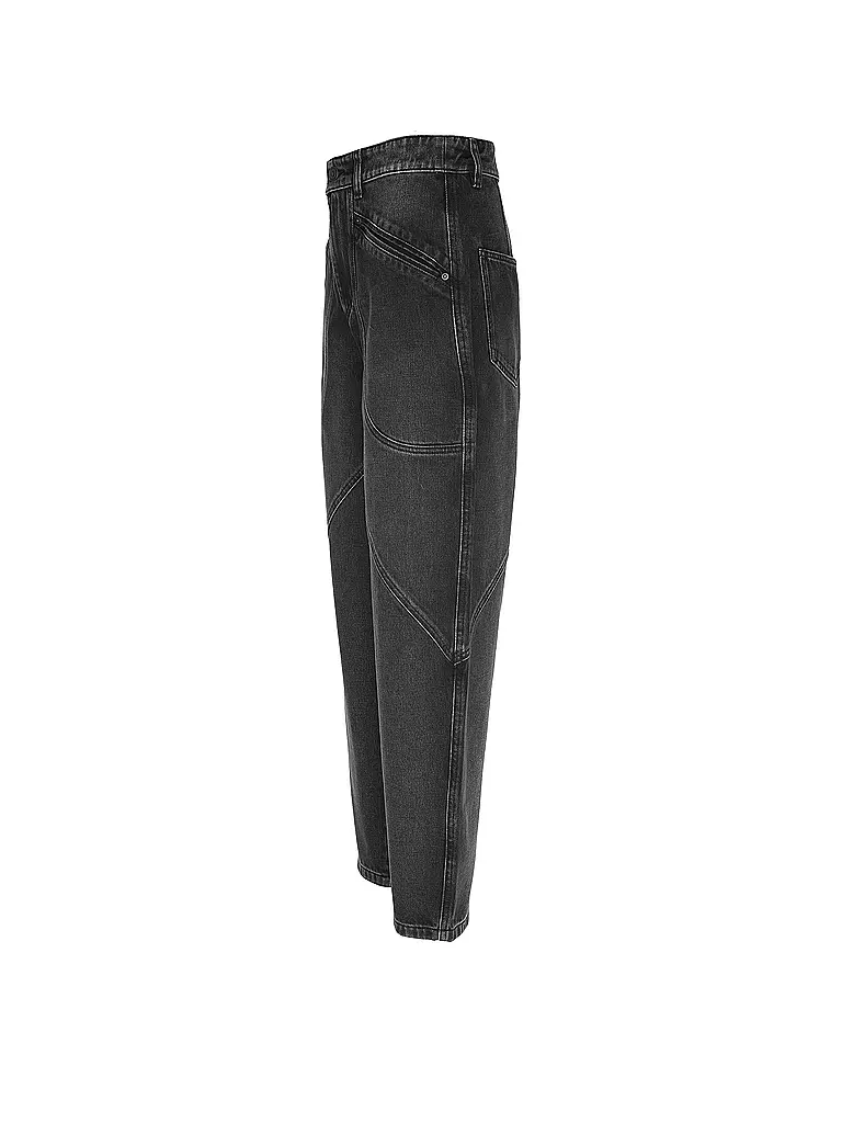MARANT ETOILE | Jeans Straight Fit CATARINA | schwarz