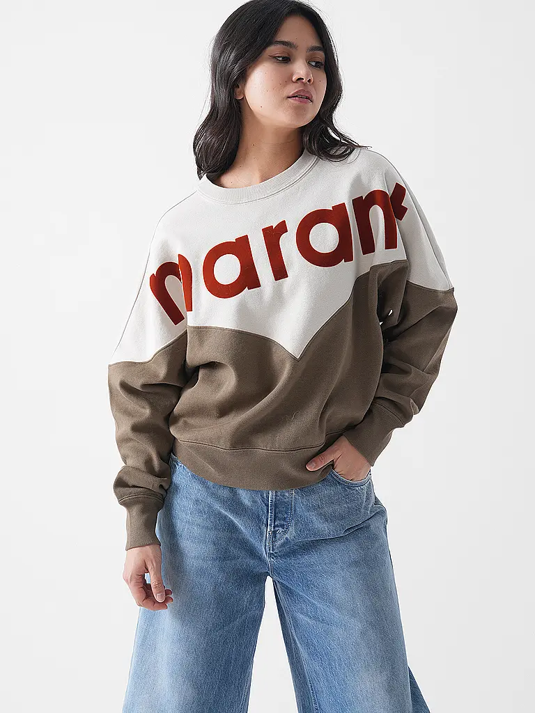 MARANT ETOILE | Pullover HOUSTON | beige