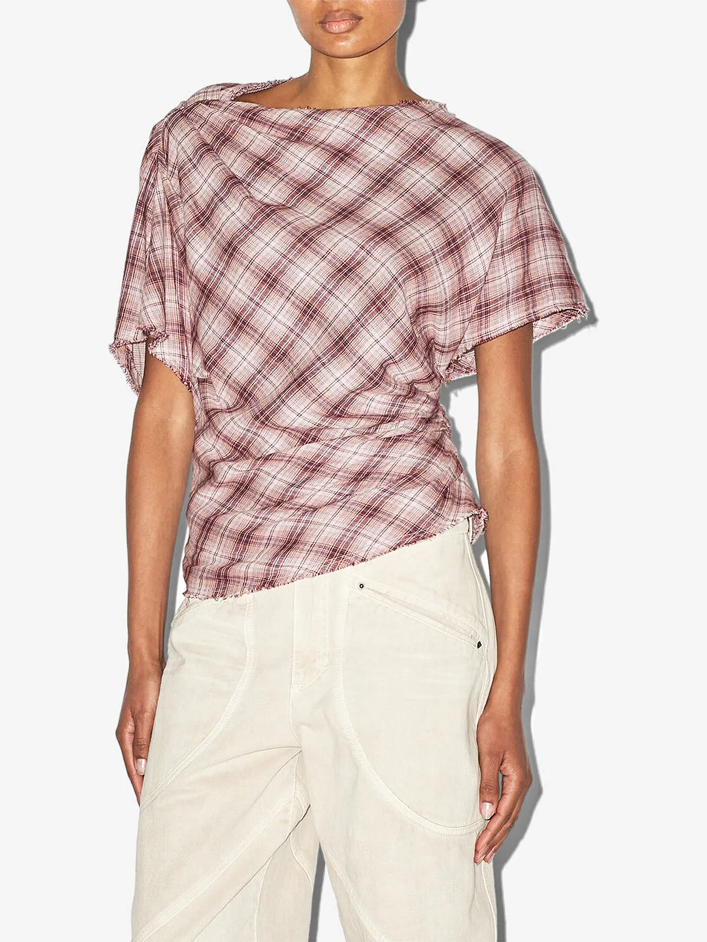MARANT ETOILE | T-Shirt NEYELA | dunkelrot