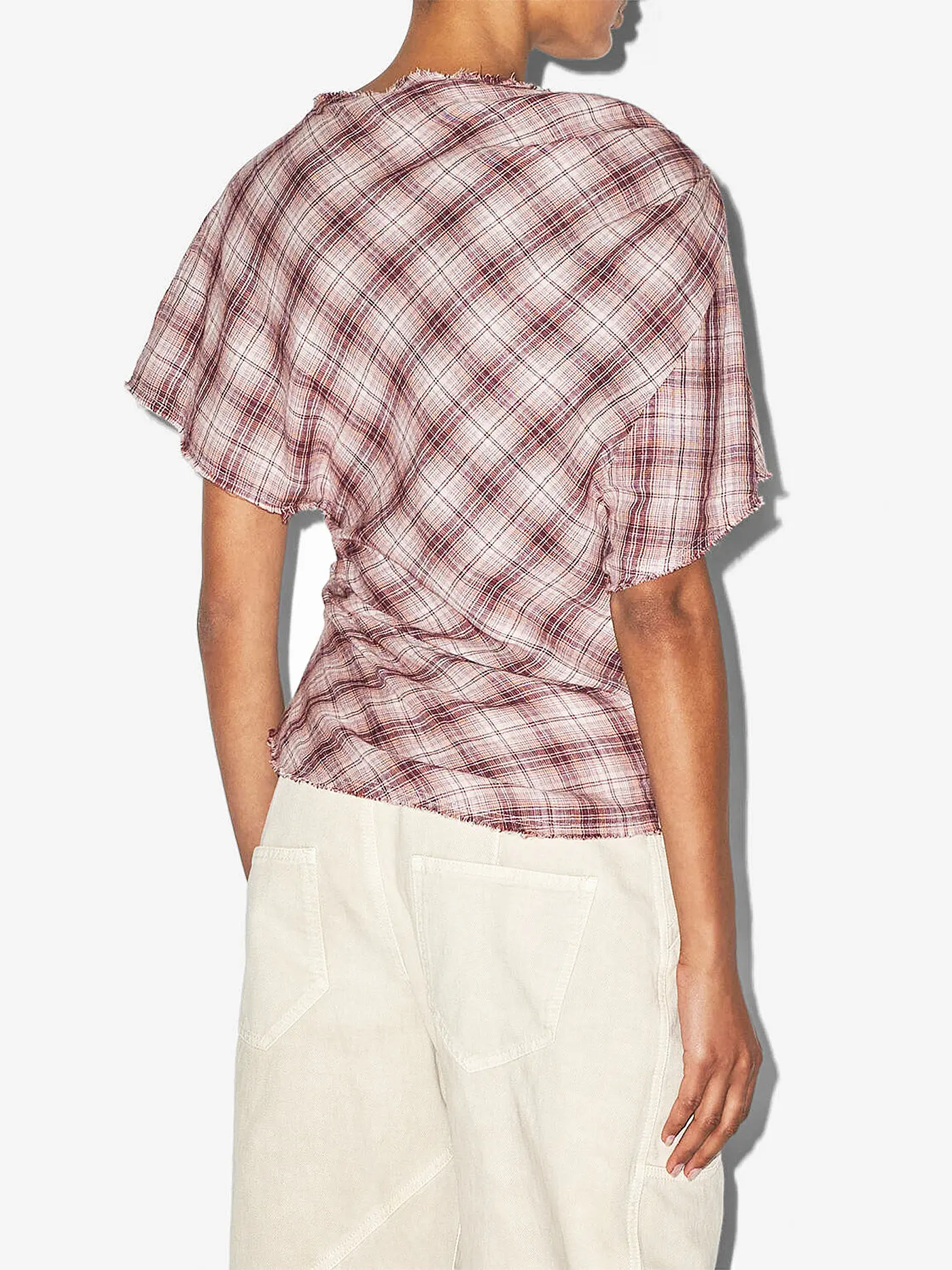 MARANT ETOILE | T-Shirt NEYELA | dunkelrot