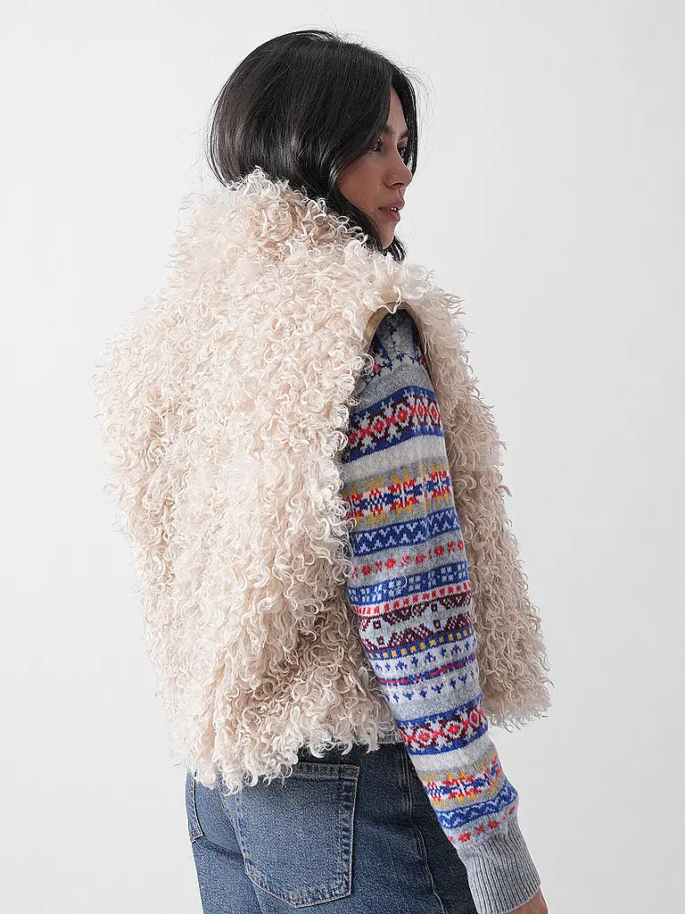 MARANT ETOILE | Wendegilet in Felloptik CLARA | 