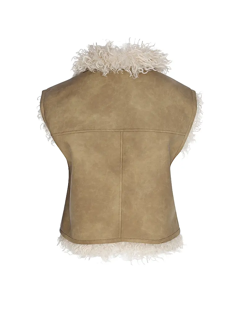 MARANT ETOILE | Wendegilet in Felloptik CLARA | 