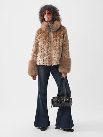 MARC CAIN | Jacke in Felloptik