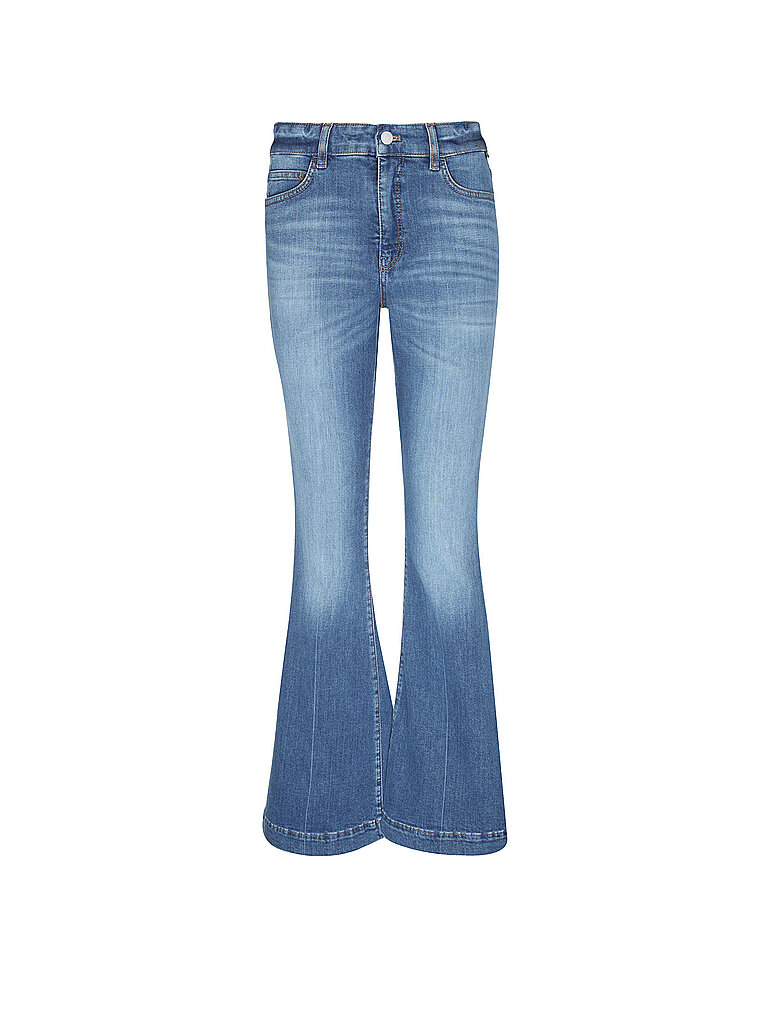 MARC CAIN Jeans Flared Fit FRENDA blau | 44