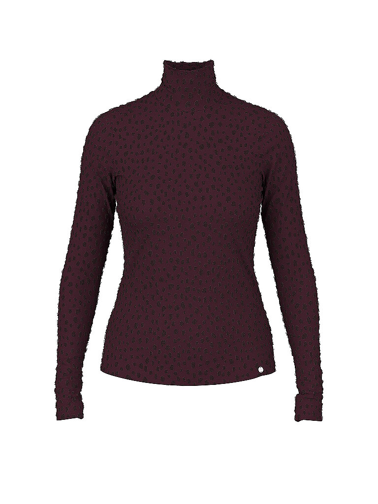 MARC CAIN Rollkragenpullover dunkelrot | 38