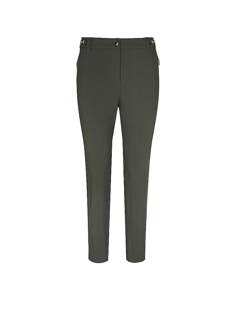 MARC CAIN Chino 7/8 SILEA dunkelgrün | 40