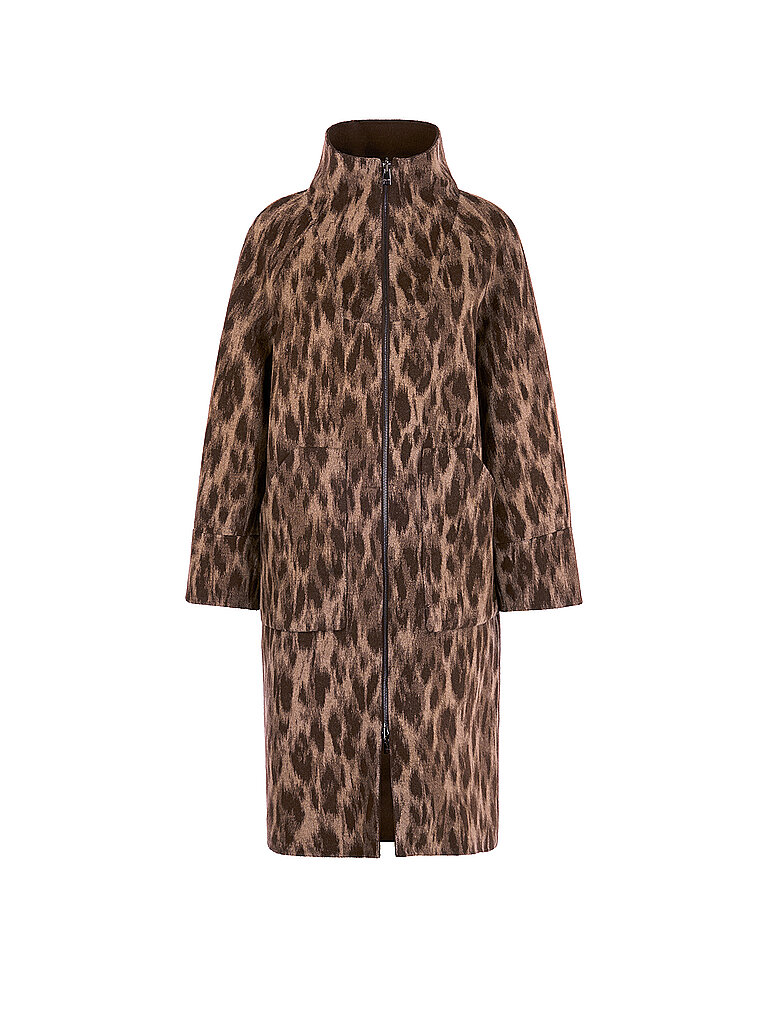 MARC CAIN Wende Wollmantel braun | 34