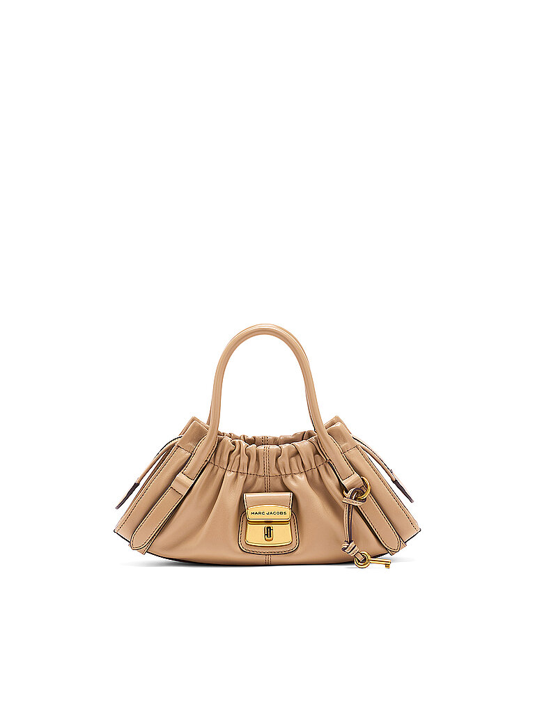MARC JACOBS Ledertasche - Mini Bag THE SMALL SATCHEL beige