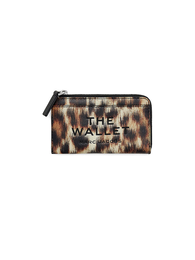 MARC JACOBS Geldbörse THE TOP ZIP marron