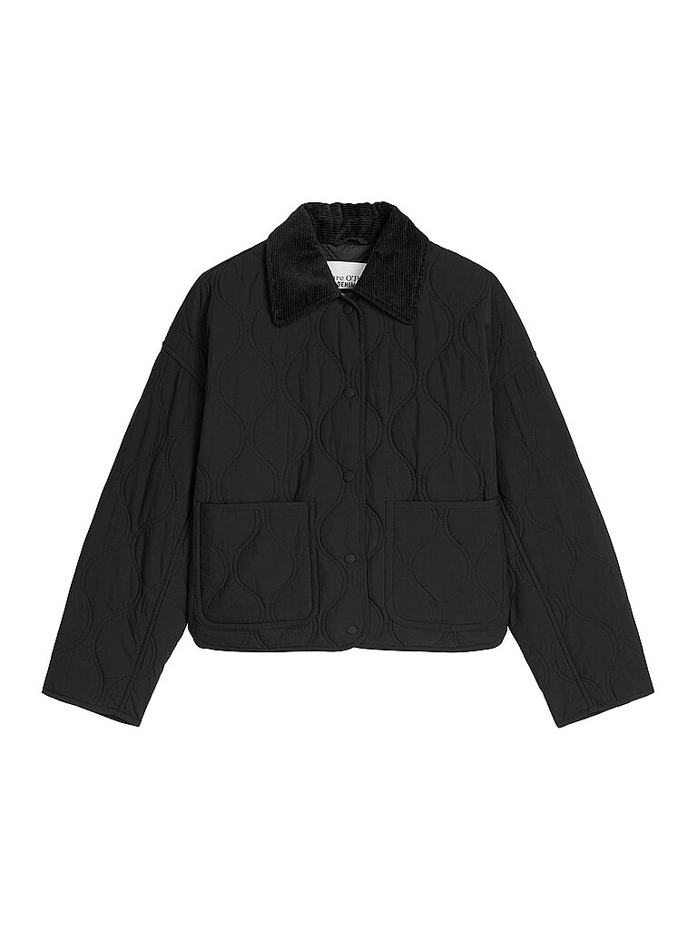 MARC O'POLO DENIM Leichtsteppjacke schwarz | L