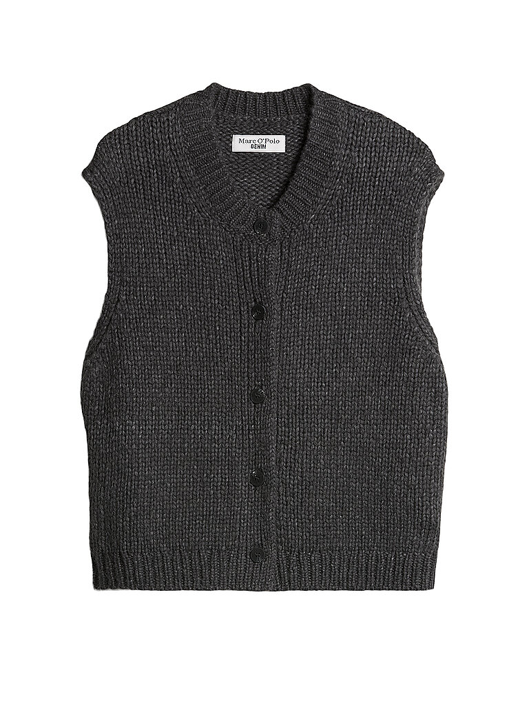 MARC O'POLO DENIM Gilet grau | XL