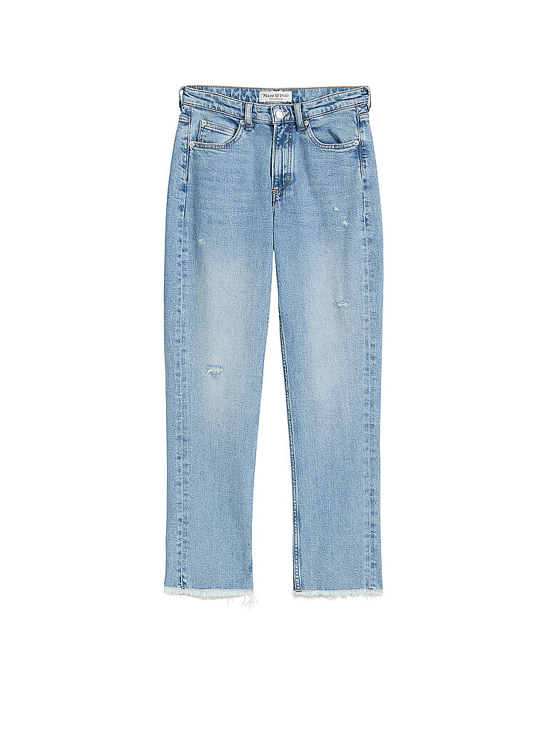 MARC O'POLO Jeans Straight Fit 7/8 hellblau | 26/L34