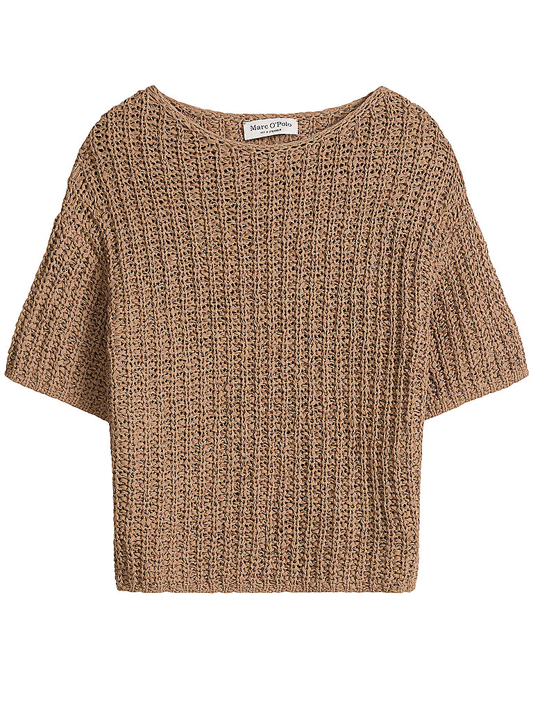 MARC O'POLO Pullover braun | L