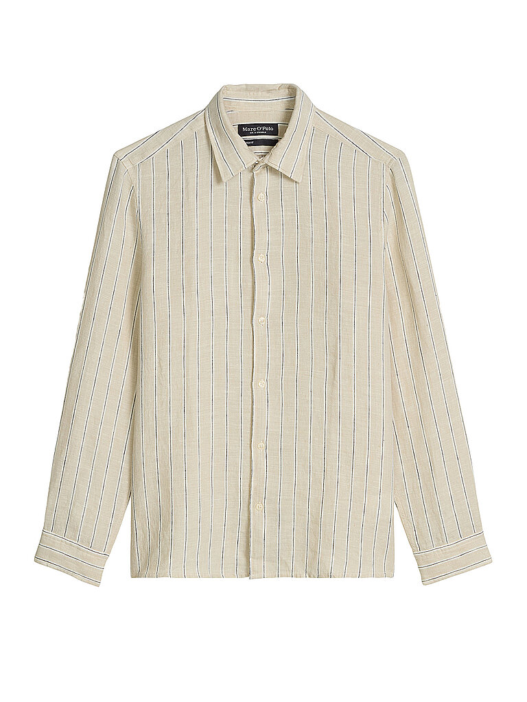 MARC O'POLO Leinenhemd braun | XL
