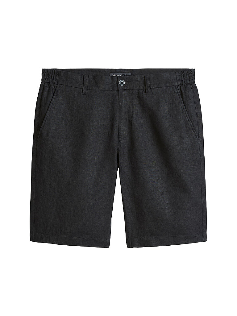 MARC O'POLO Leinenshorts schwarz | 33