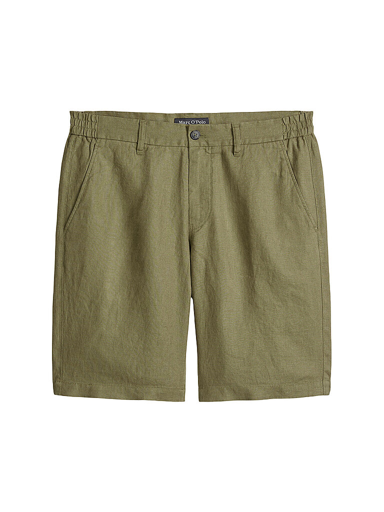 MARC O'POLO Leinenshorts olive | 33