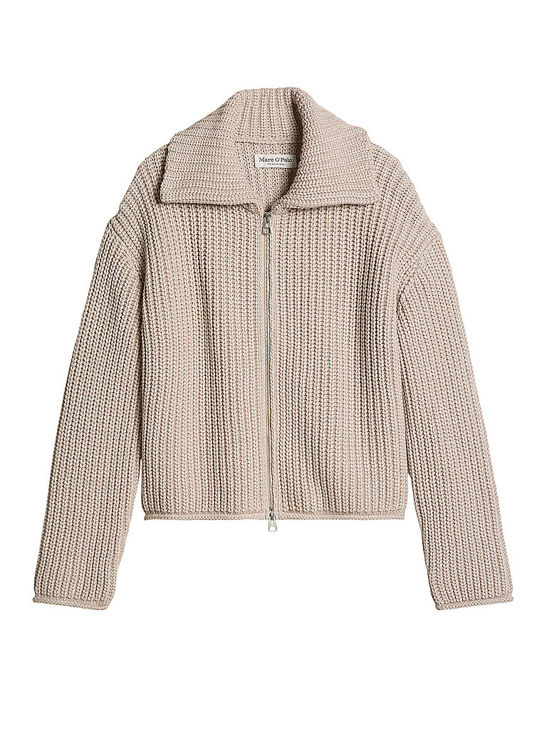 MARC O'POLO Strickjacke creme | XL